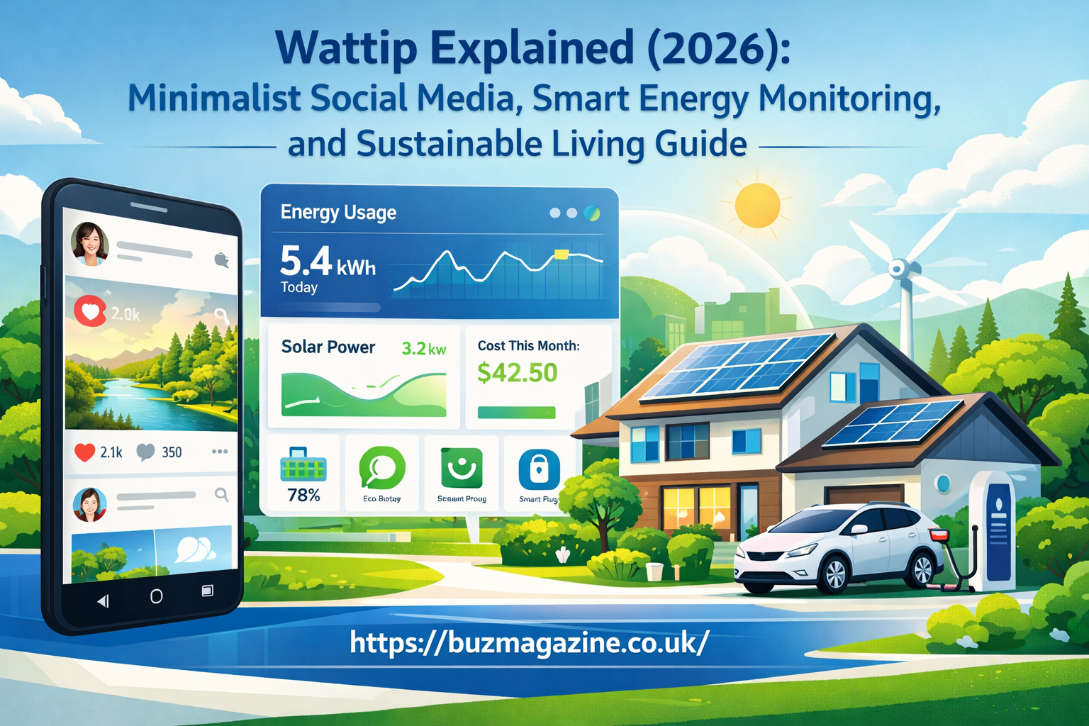 Wattip Explained (2026): Minimalist Social Media, Smart Energy Monitoring, and Sustainable Living Guide