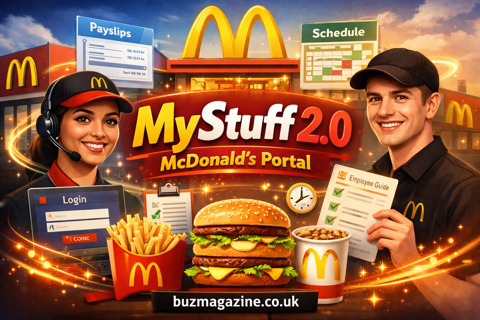 MyStuff 2.0 McDonald’s Portal: Complete Login, Payslips, Schedule & Employee Guide (2026)