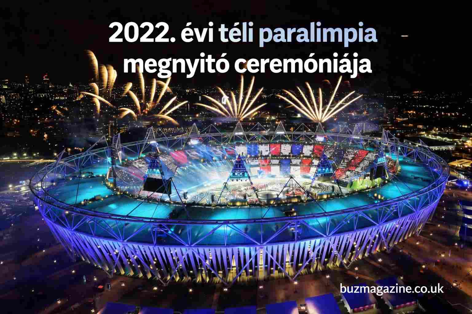 2022. évi téli paralimpia megnyitó ceremóniája: A Celebration of Hope, Resilience, and the Human Spirit