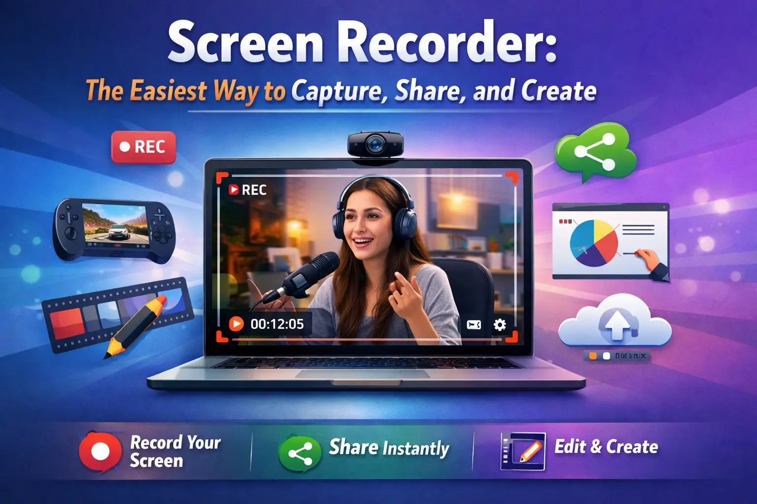 Screen Recorder: The Easiest Way to Capture, Share, and Create