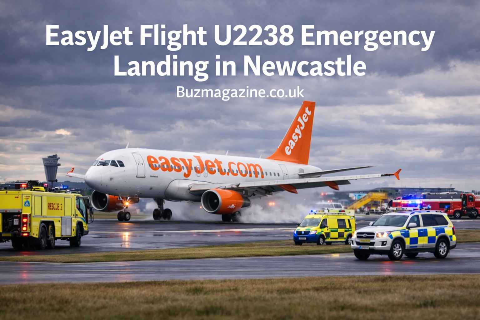 EasyJet Flight U2238 Emergency Landing in Newcastle: Full Details, Causes, and Passenger Safety Explained