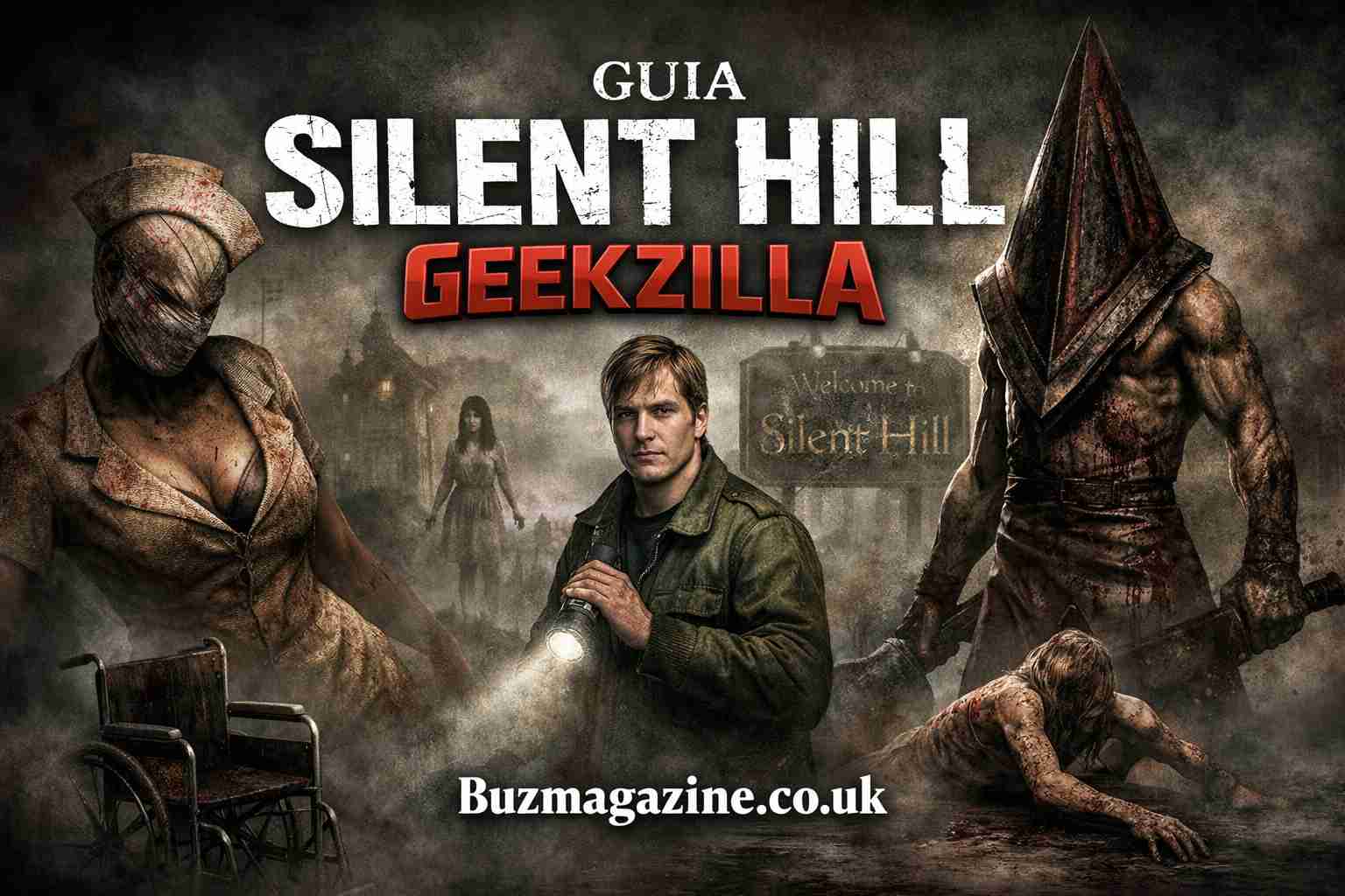 Guia Silent Hill Geekzilla Completo 2026: Personagens, Monstros, Puzzles e Todos os Segredos