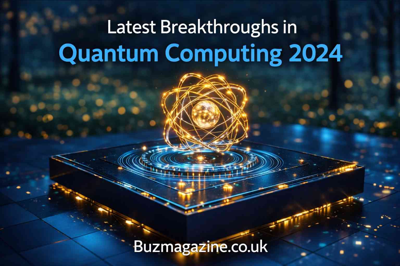 Latest Breakthroughs in Quantum Computing 2024